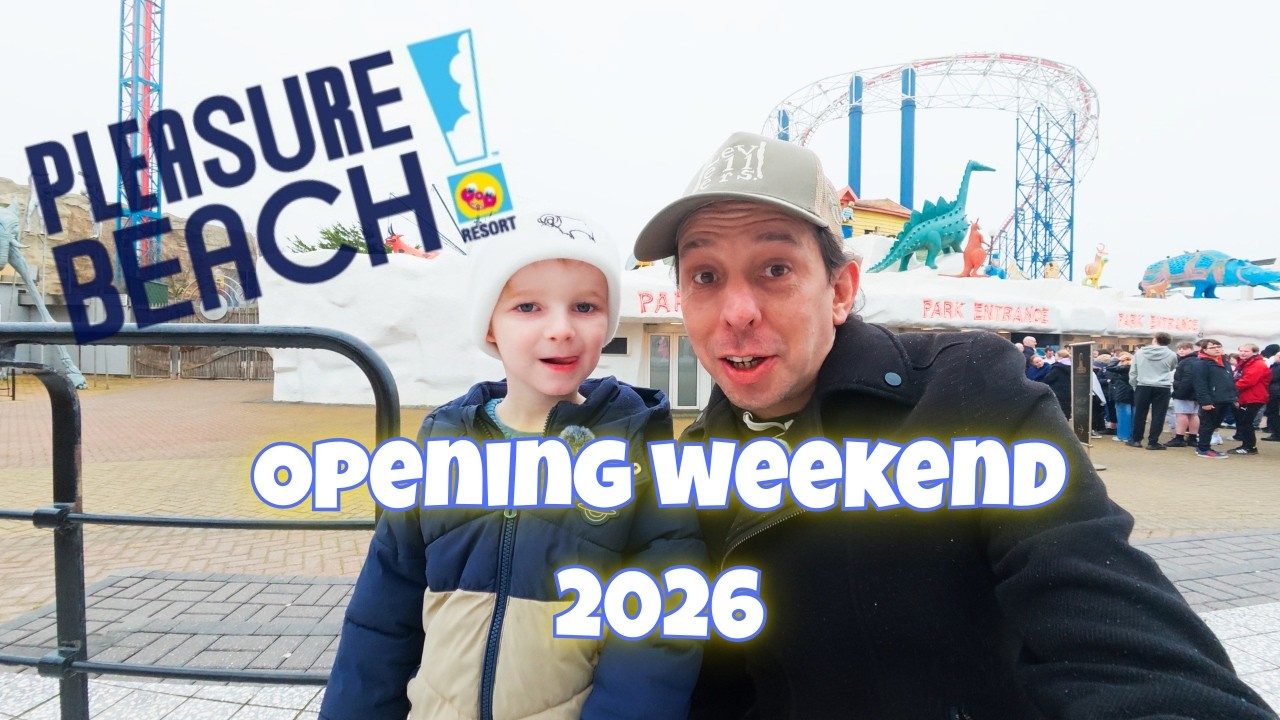 Pleasure Beach Opening Weekend 2026