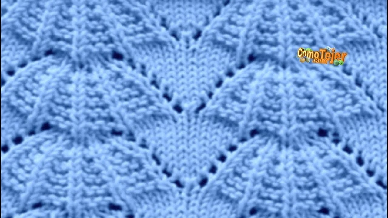 Cómo Tejer Punto SOMBRILLAS - PARASOL - Free Knitting Patterns 2 agujas, tricot, palillos (524)