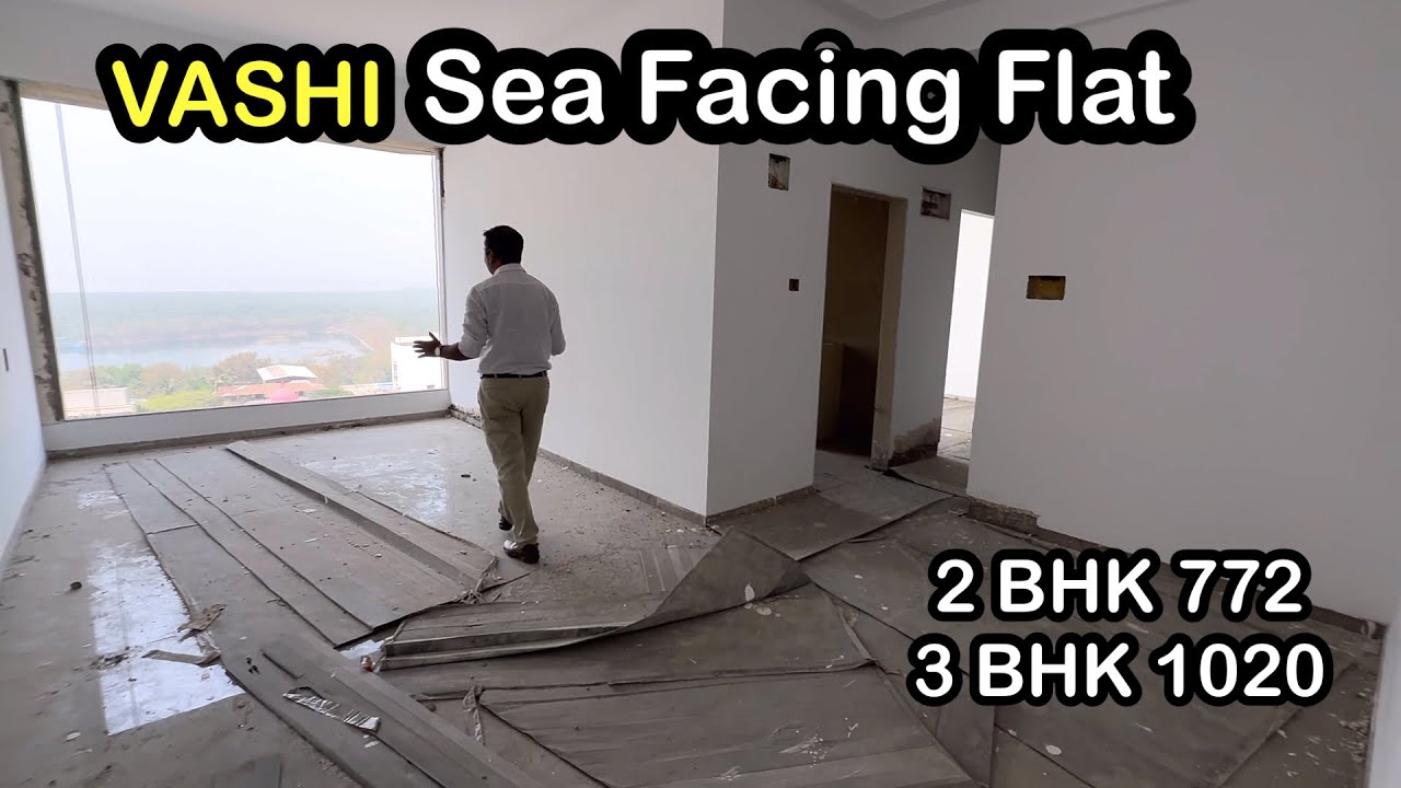☎️ 9967405261  ☎️9702611580, ready Tower sea facing flat 2Bhk 3BHK #vashi #property 