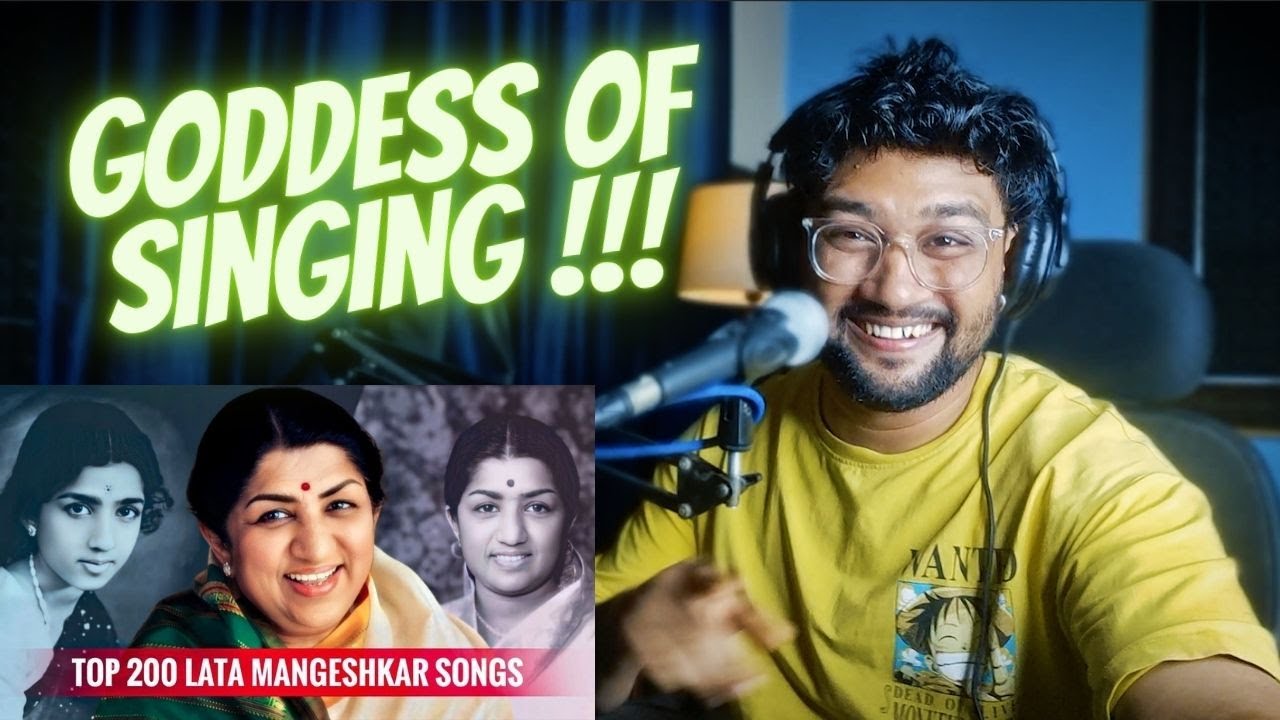 Lata Mangeshkar Top 200 songs (Part -1) || SINGER REACTION VIDEO !!!