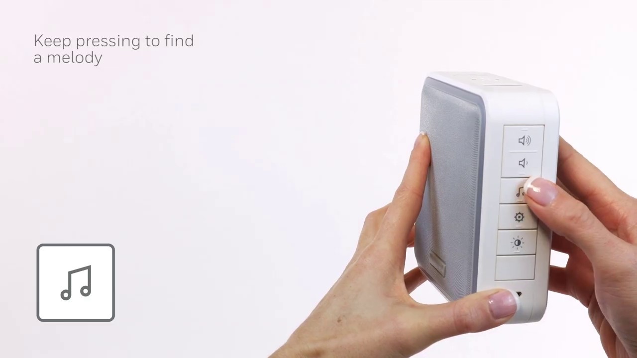 Changing the melody - Honeywell Home doorbells