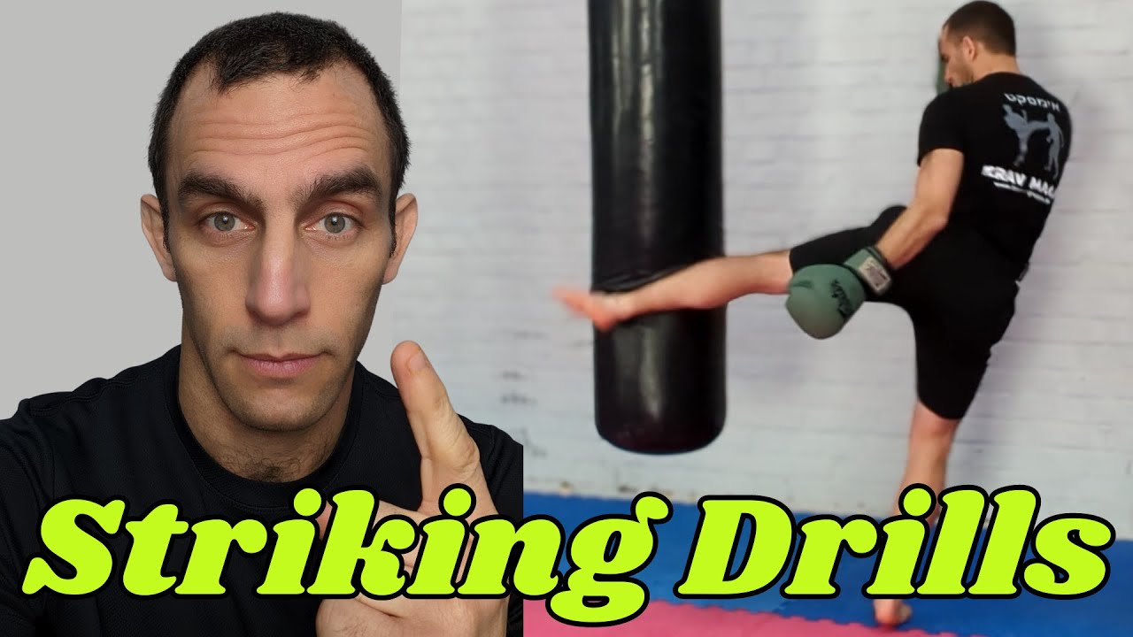 How to use Krav Maga techniques - 4 Self Defense heavy bag combos
