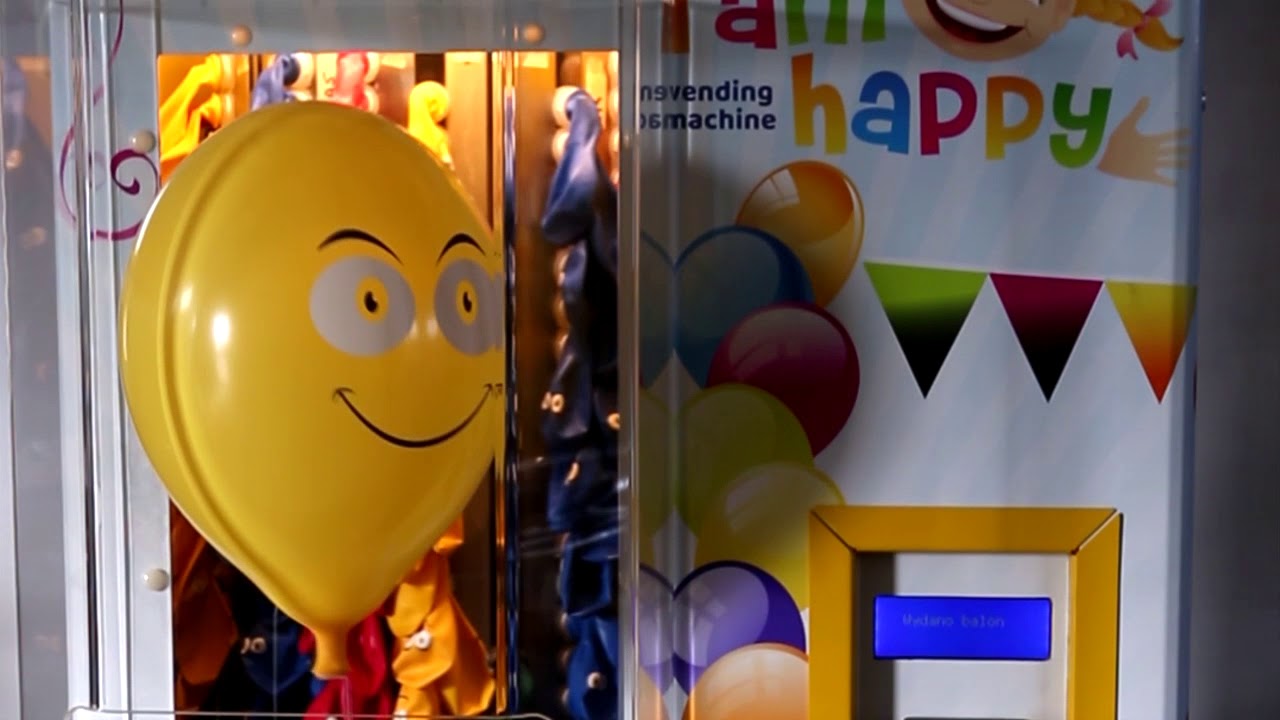 Automat do balon&oacute;w z helem