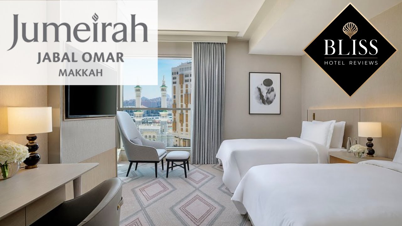 Jumeirah Jabal Omar Makkah Hotel - Deluxe Room Partial Haram View - East Towers (Room Tour)