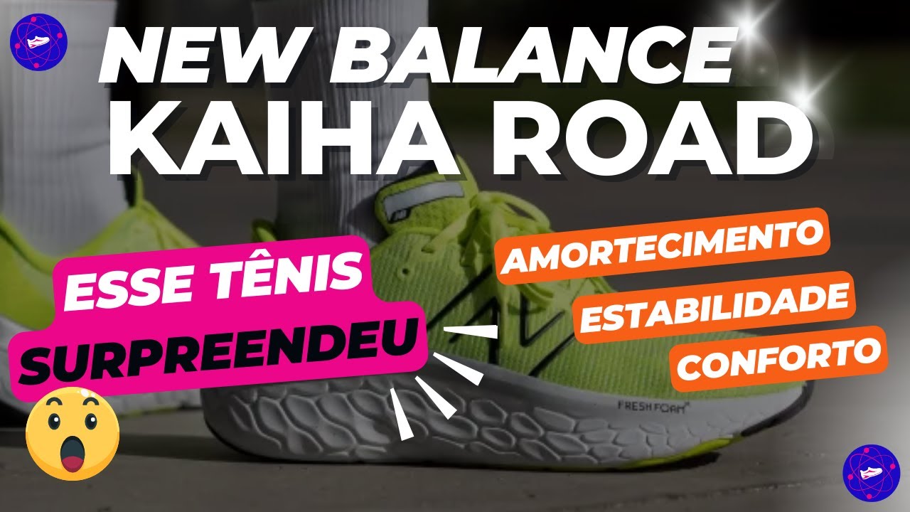 New Balance KAIHA ROAD: Tênis com amortecimento e estabilidade