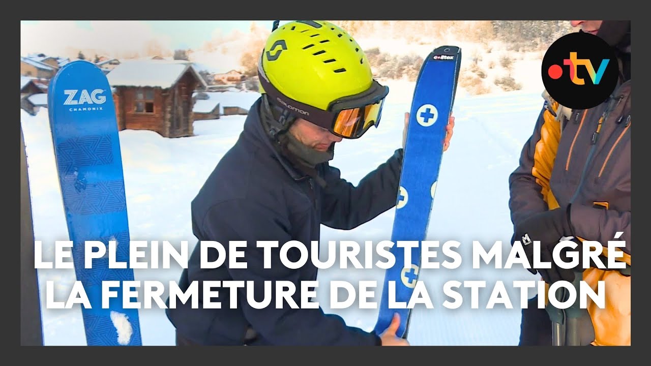 Malgré sa fermeture définitive, la station de ski de Notre-Dame-du-Pré a fait le plein de touristes