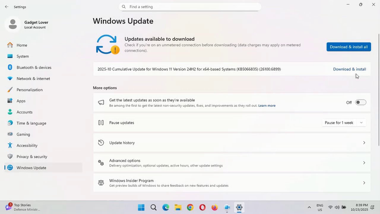 Накопительное обновление Windows 11 для систем версии 24H2 x64 &mdash; крупное обновление безопасности!