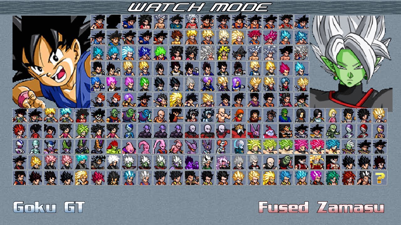 Dragon Ball Z Fighter V2 MUGEN GAME 2025 -High Res Free