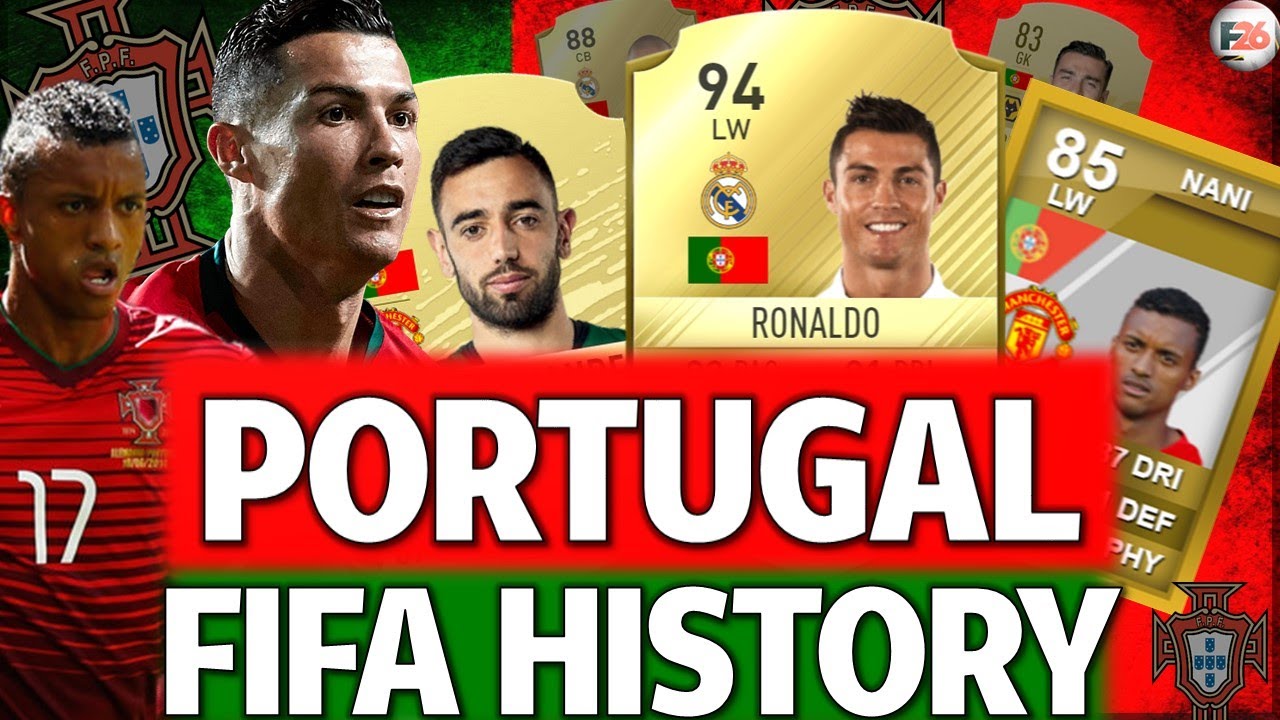 PORTUGAL FIFA ULTIMATE TEAM HISTORY!! FT. RONALDO, NANI, FERNANDES ETC... (FIFA 10-20)