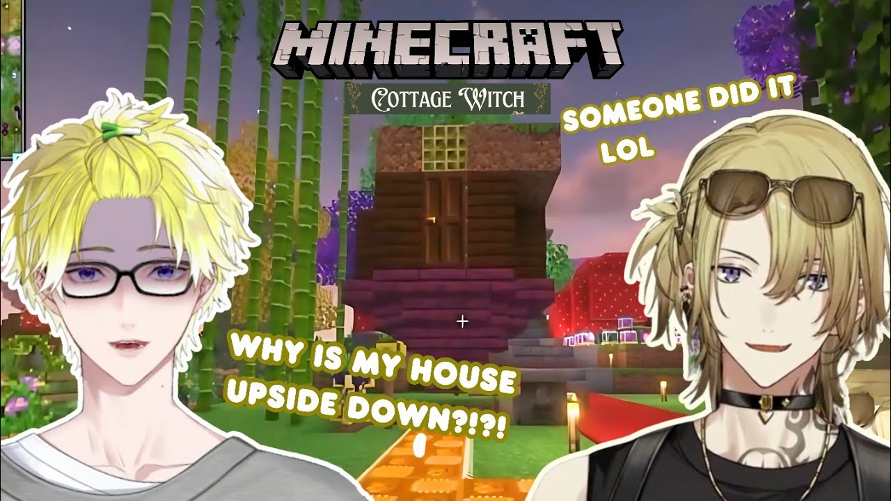 [ #NIJIENchanted ] Luca Flips Sonny's House Upside Down For April Fool's Prank! Did It Work?? LoL