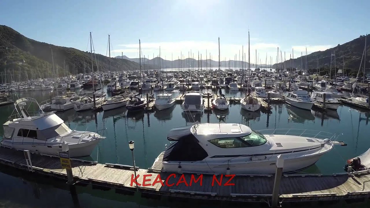 Picton and Waikawa marinas, Marlborough Sounds, NZ