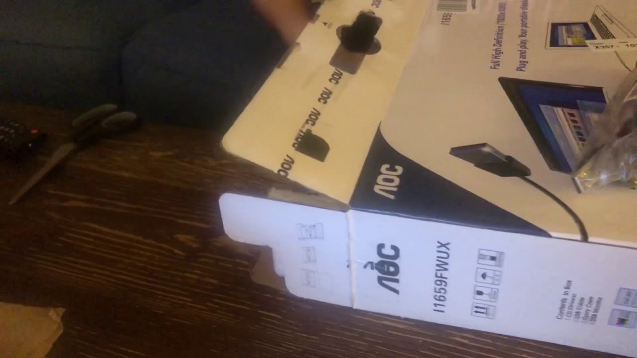 Unboxing - AOC I1659FWUX 15.6