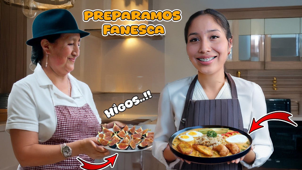 Cocinamos  FANESCA con mi SUEGRA por SEMANA SANTA 🤤 | Karito La T&oacute;xica ft Ni Q' Fuera TV