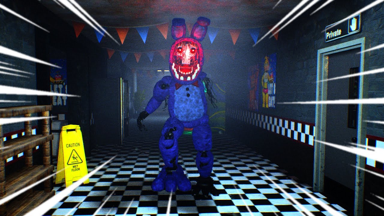 FREEROAM SCARIER THAN THE FIRST GAME | Fazbear Nights 2 (FNAF 2 FREEROAM)