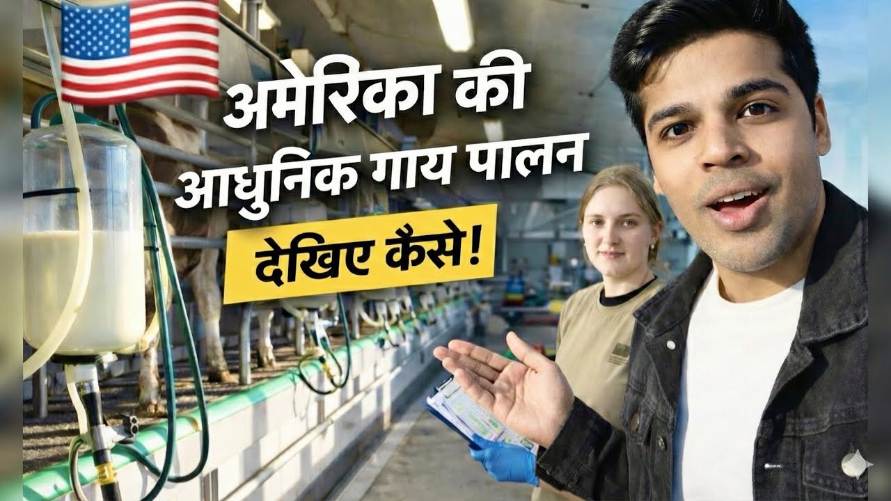यह है अमेरिका की आधुनिक Cow Farming