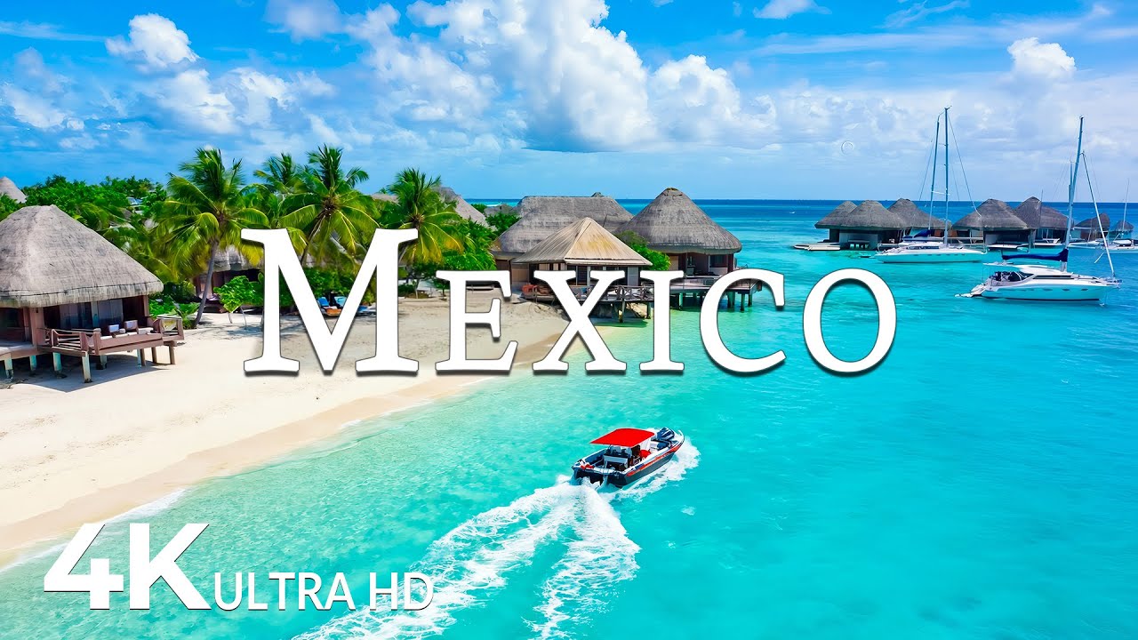 FLYING OVER MEXICO (4K UHD) &ndash; Soothing Music Along With Beautiful Nature Video - 4K Video UHD #9