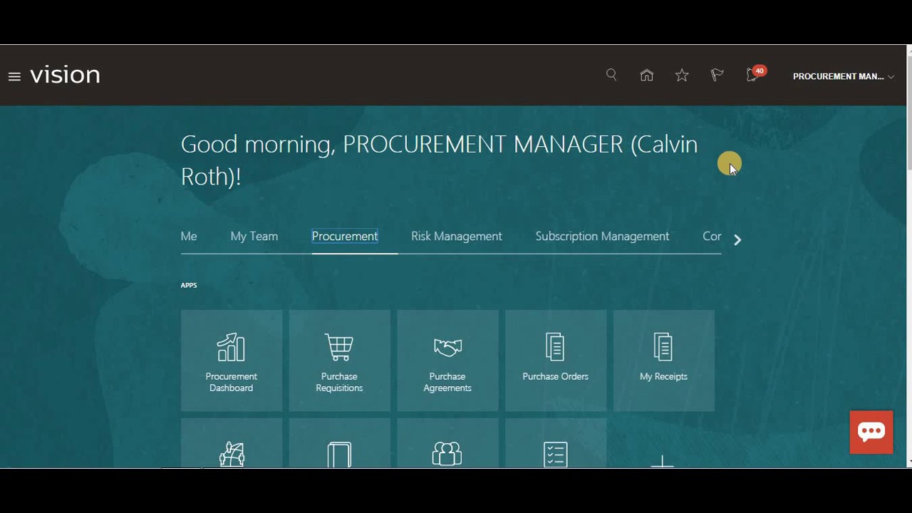 Procure to pay Life cycle in Oracle fusion cloud @Meetpalukuru