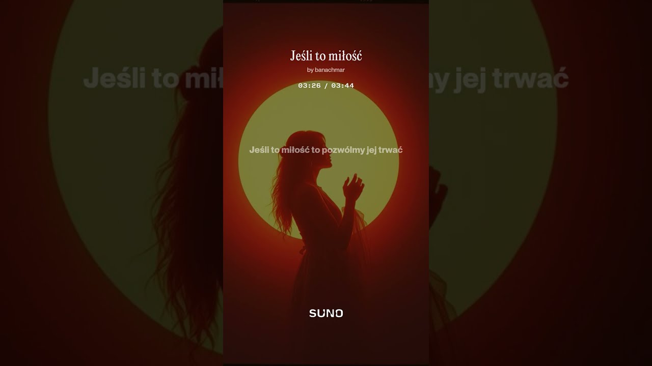 Jeśli to miłość    #music #song #muzyka #oprawamuzyczna #spotify #hit #love #lyrics #cover #lista