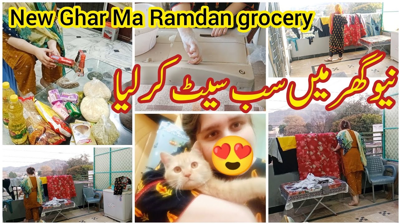 Ramadan Grocery Shopping in New Home 🏠 | Simple Life Routine | Pakistani Daily Vlog
