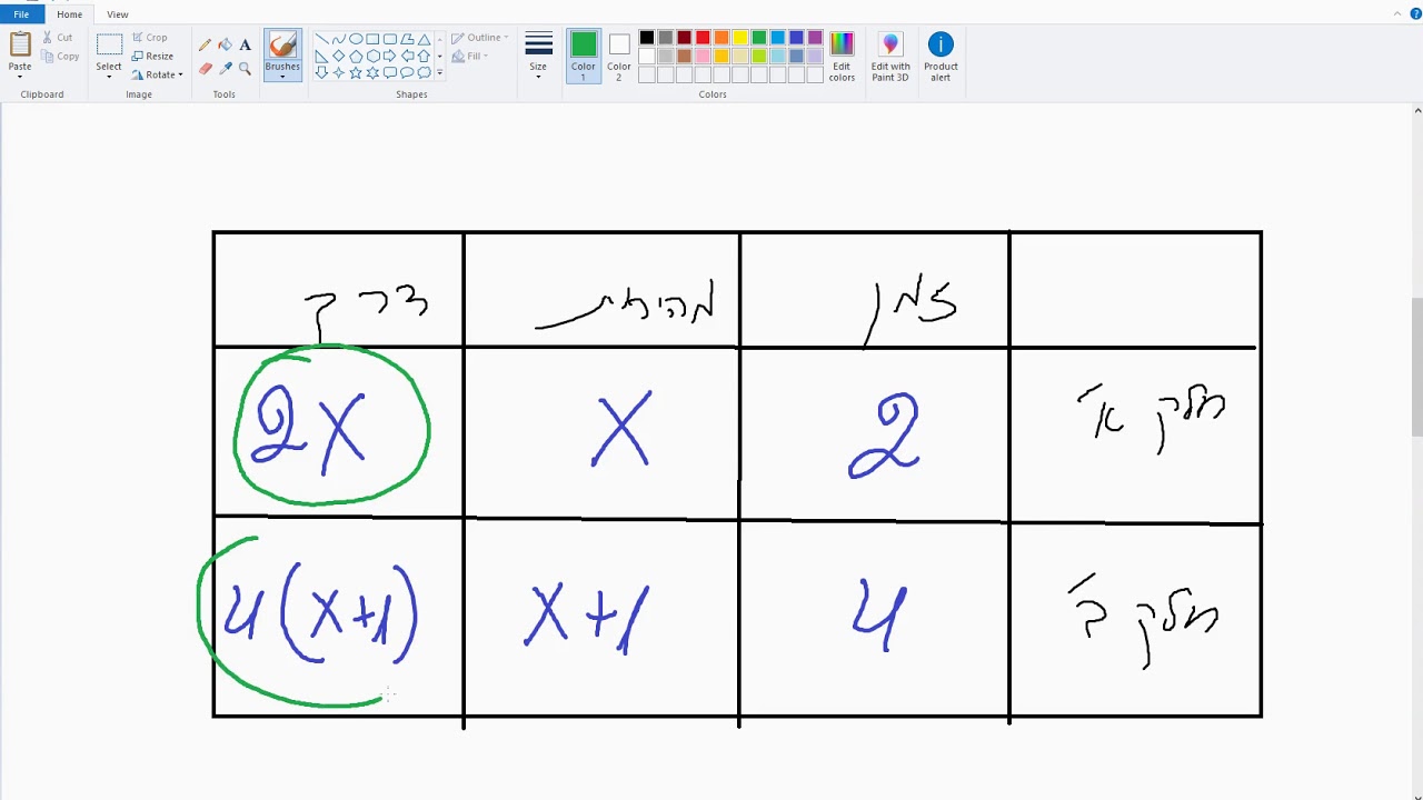 בעיית תנועה כיתה ח