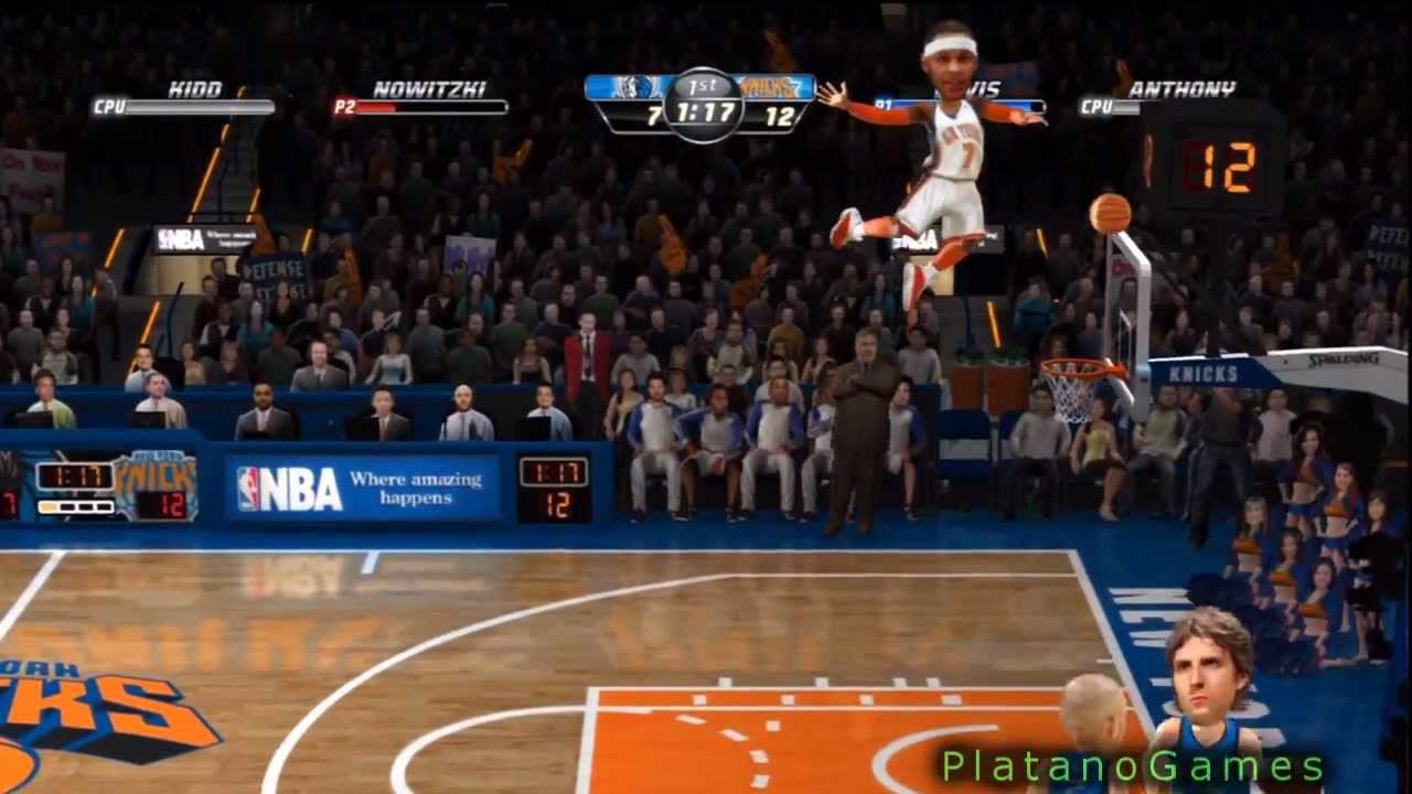 NBA JAM Amazing 4th Quarter! - Mavericks vs Knicks - Online - HD