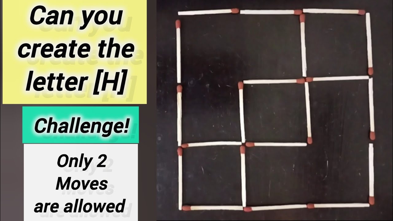 🧠 Brain Test: Matchstick Puzzle