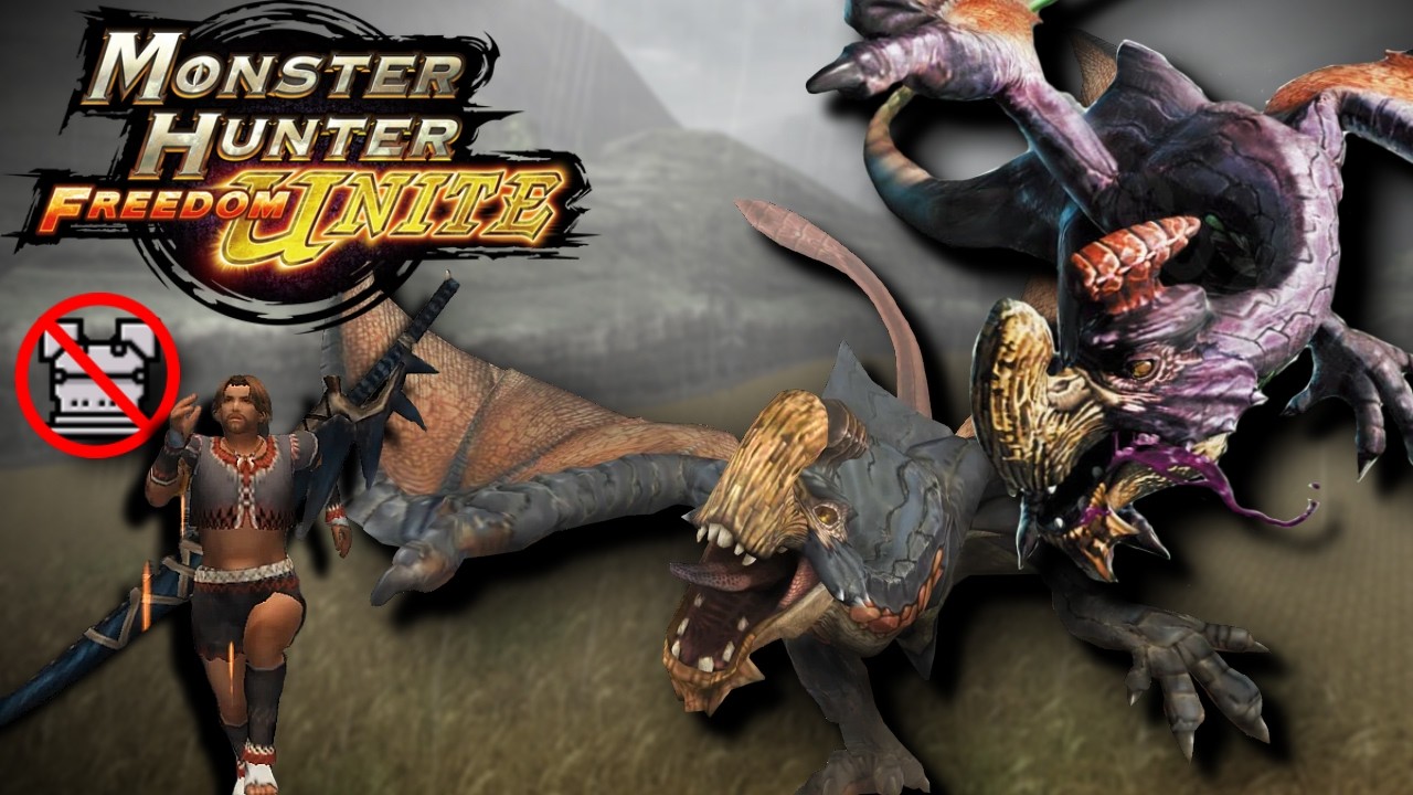 Monster Hunter Freedom Unite: No Armour Gypceros