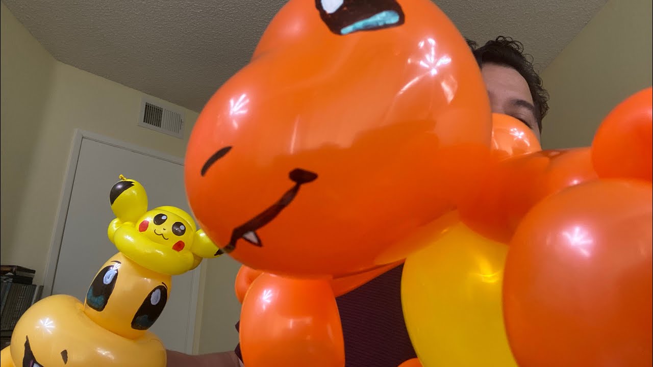 Pokemon Charmander Balloon Animal - Worker Design Tutorial