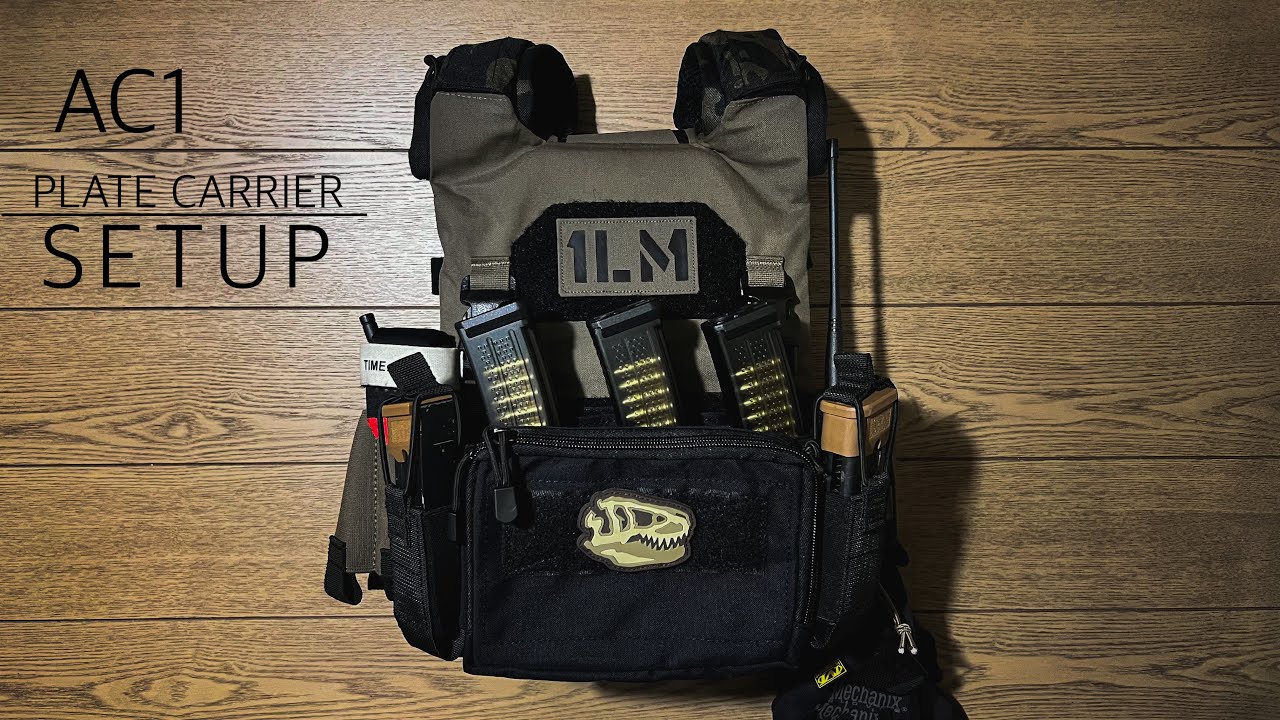 T.REX Arms AC1 Plate Carrier Setup