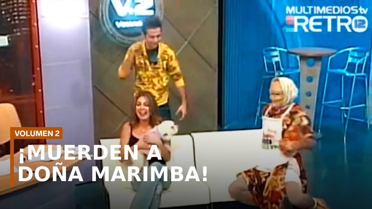 El perro de Adriana Díaz ataca a Marimba