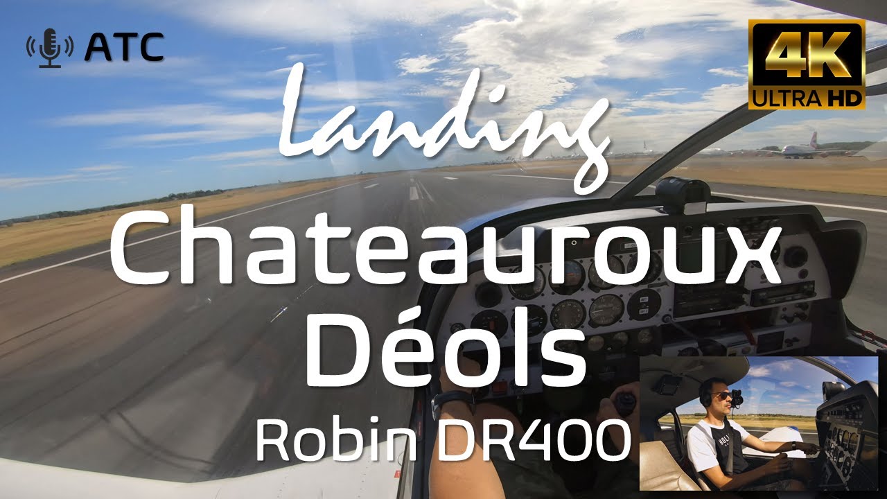 Se poser à côté de 10 x Airbus A380  | Chateauroux Deols   | Piste 21