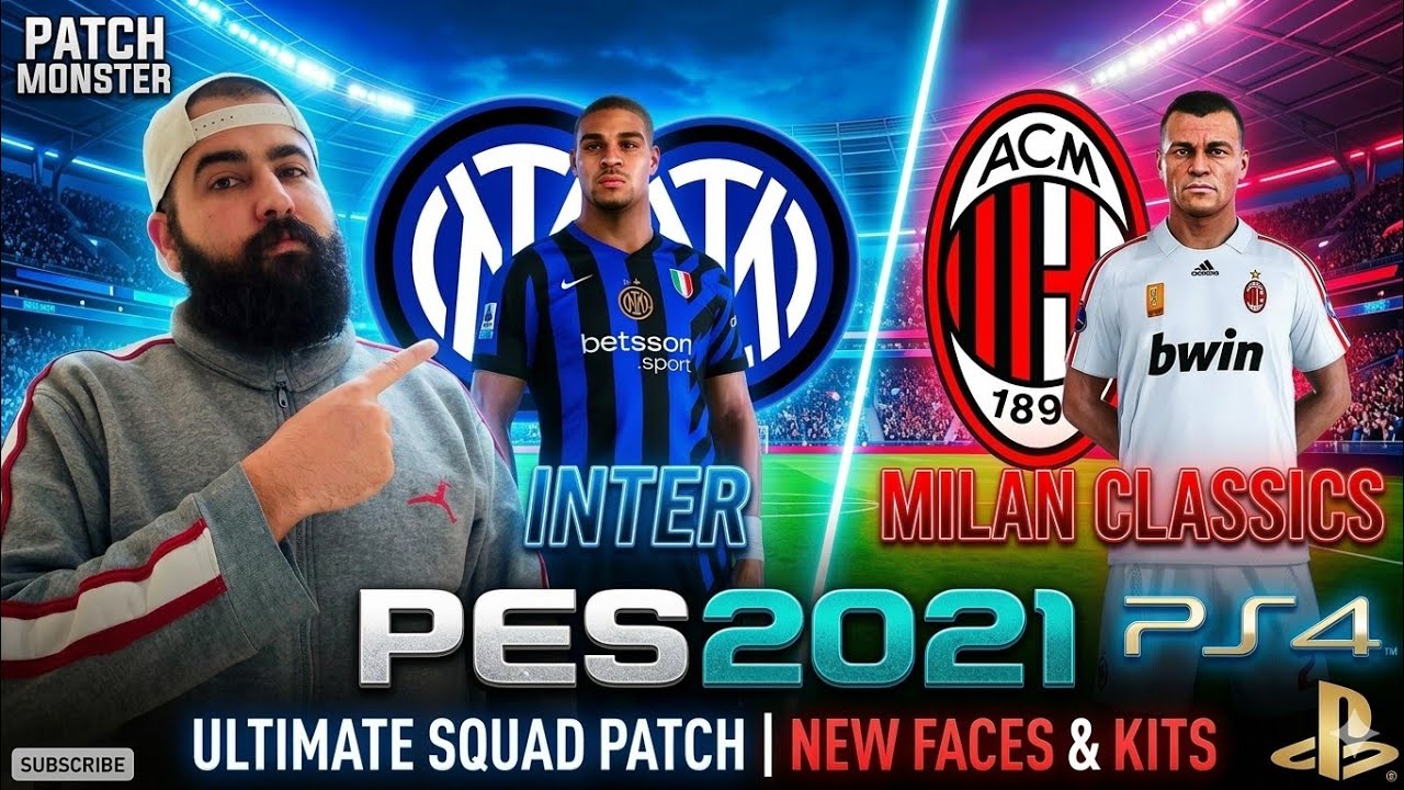 عودة الوحش أدريانو! 🔥 تجربة أقوى باتش PES 2021 للأساطير على PS4 المعدل