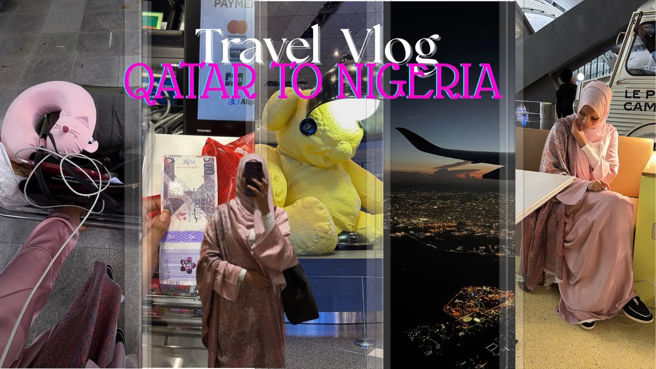 Видеоблог о путешествии ✈️ Катар 🇶🇦 обратно в Нейдж 🇳🇬, и со мной постоянно происходили самые нев...