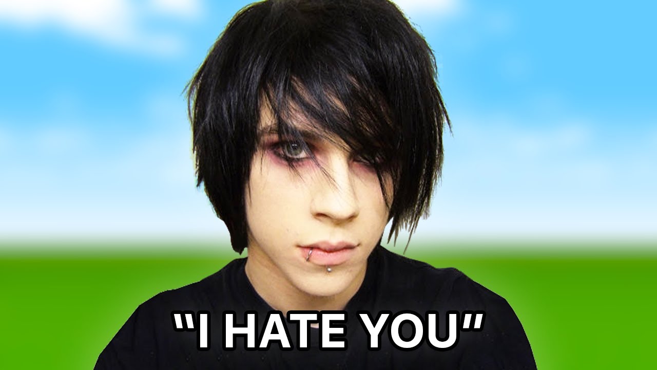 emo kid punched his mom...