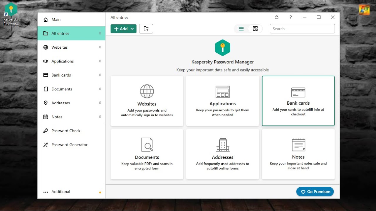 Kaspersky Password Manager 9.0.2.767