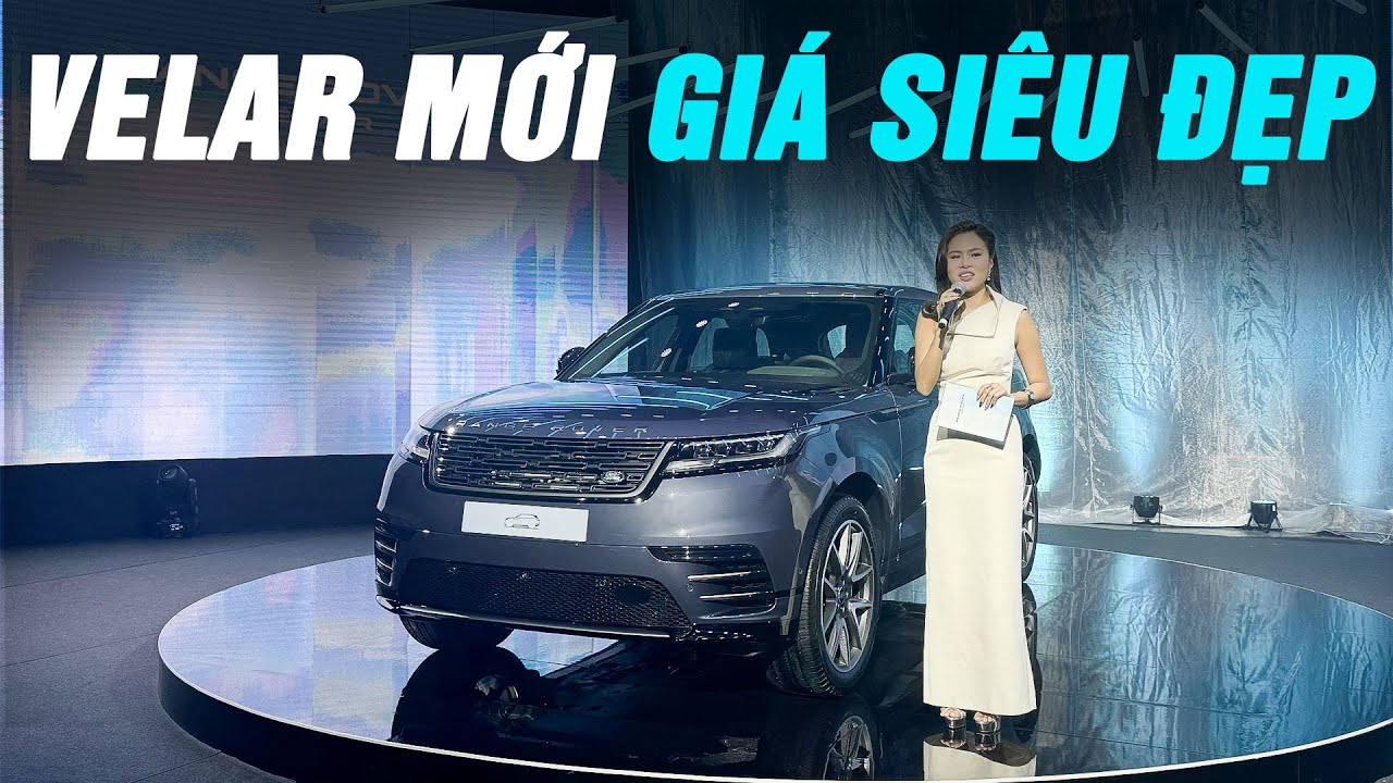 Range Rover Velar 2025 mới ra mắt, giá điều chỉnh giảm sâu cả tỉ đồng, đấu Porsche Macan