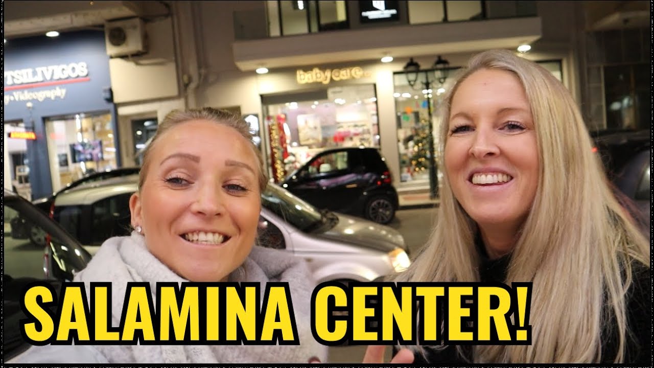 ATHENS VLOG: SALAMINA ISLAND | SALAMINA CENTER | SALAMINA TOWN || LIVING IN GREECE