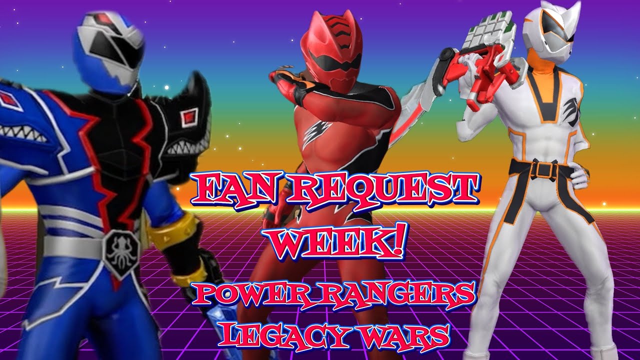 FAN REQUEST WEEK: CASEY, DOMINIC AND OLLIE! POWER RANGERS LEGACY WARS GAMEPLAY