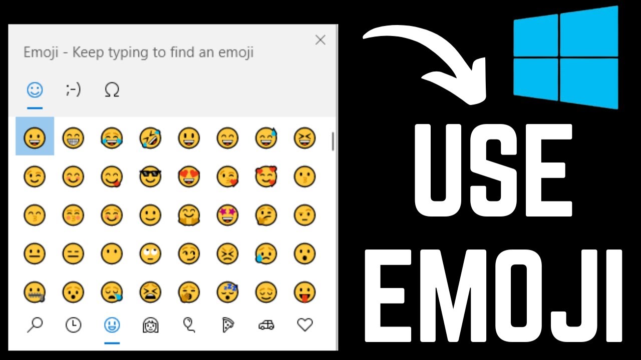How to Use Emoji in Laptop and PC Windows 10