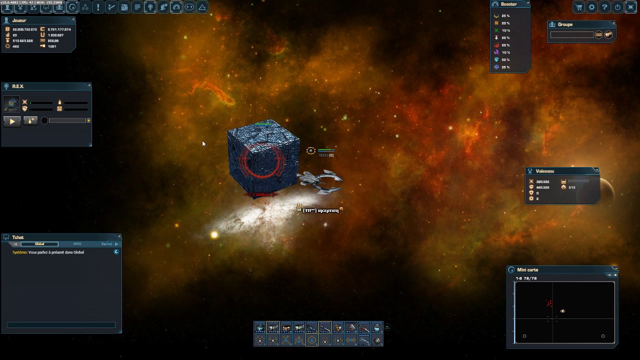 road to 2M uridium on cubikon dark orbit FR4