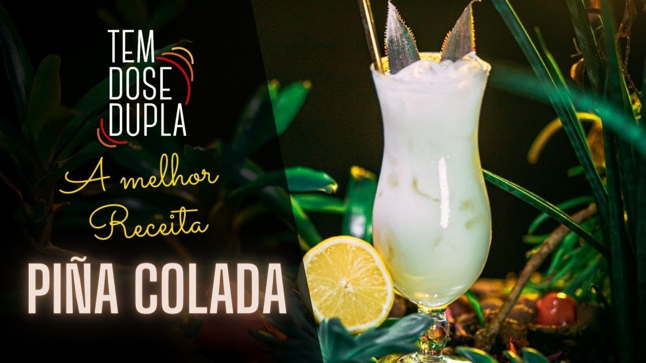 COMO FAZER PIÑA COLADA
