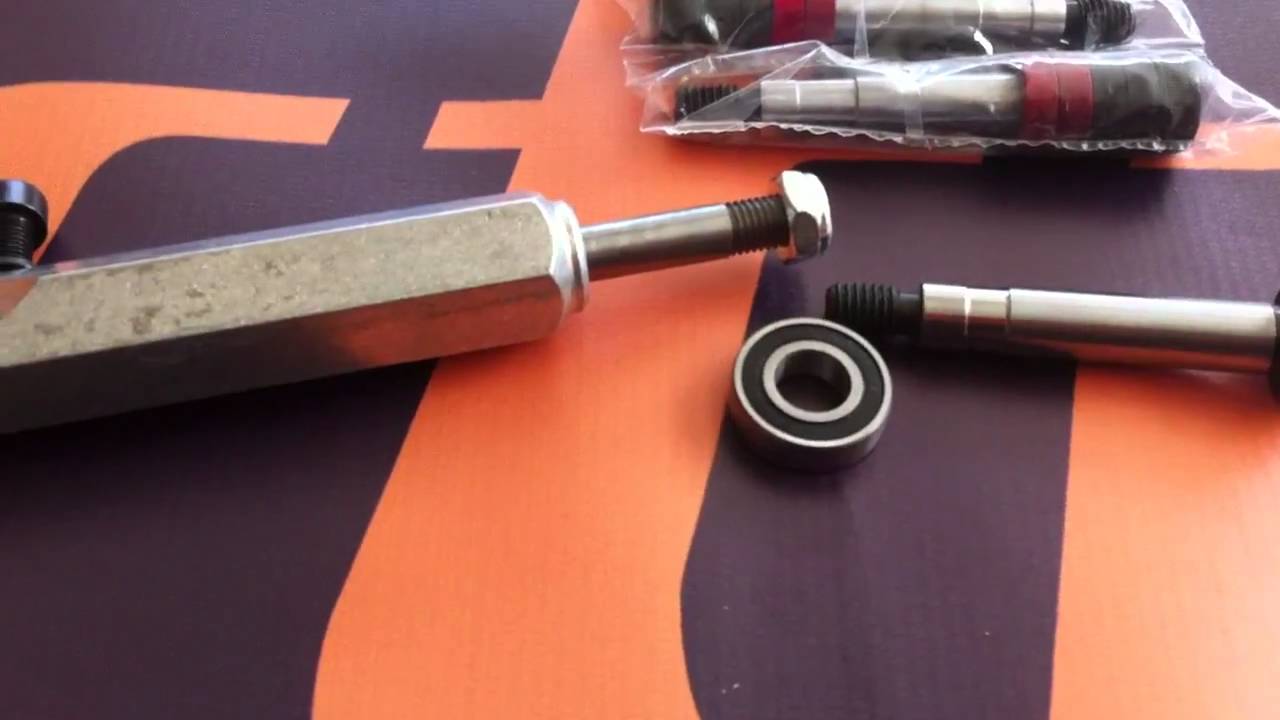 Surf Rodz longboard trucks, axle option explanation