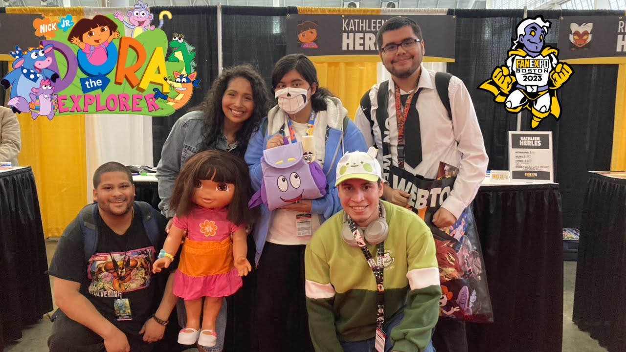 WE MET THE OG VOICE OF DORA!! | Kathleen Herles 'Dora the Explorer' Full Panel/Q&A - Boston FanExpo