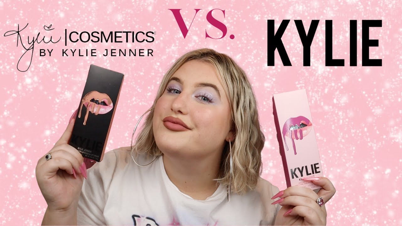 COMPARING NEW KYLIE LIP KITS TO OLD KYLIE LIP KITS | Hannah Tyson
