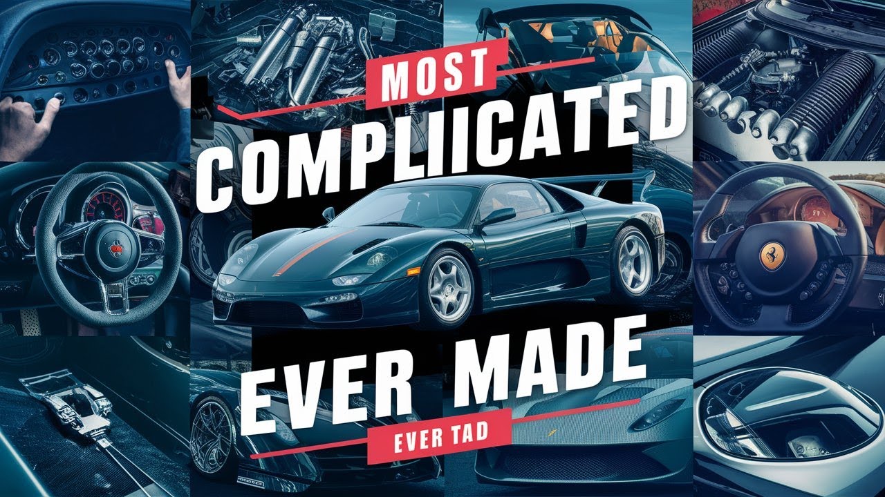 The most complicated cars ever made