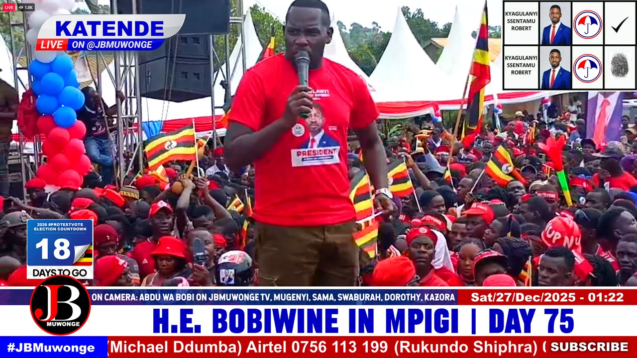 Katende Explodes as Joel Ssenyonyi Delivers a Fearless Speech