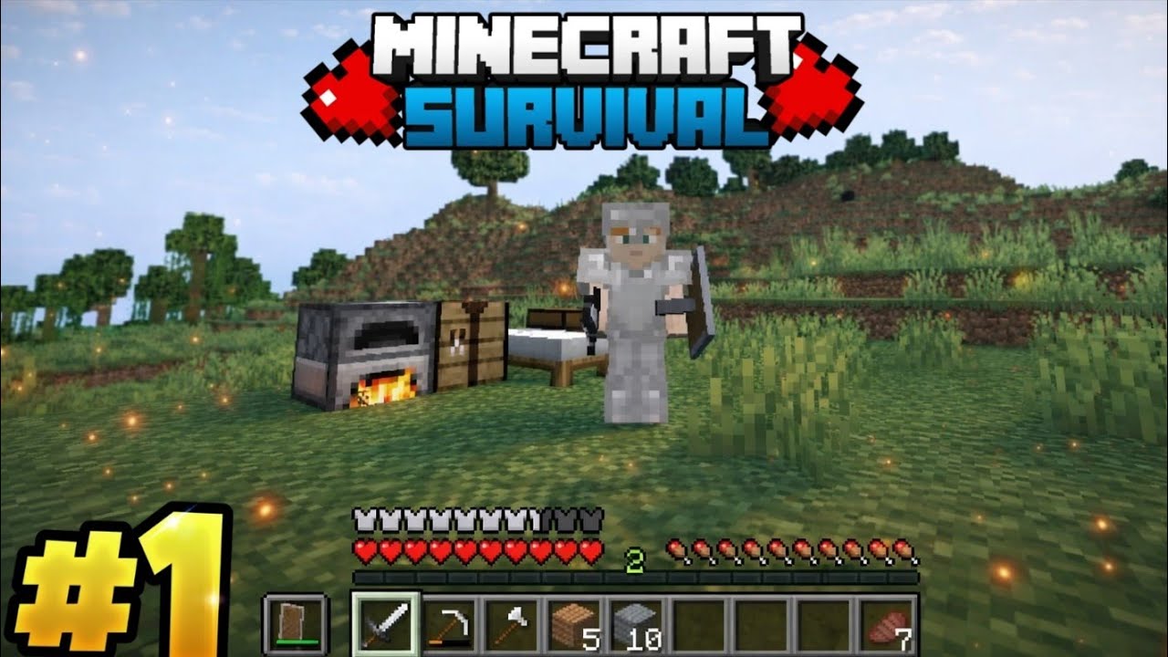 Minecraft Survival Series Ep-1 | mojo launcher minecraft survival