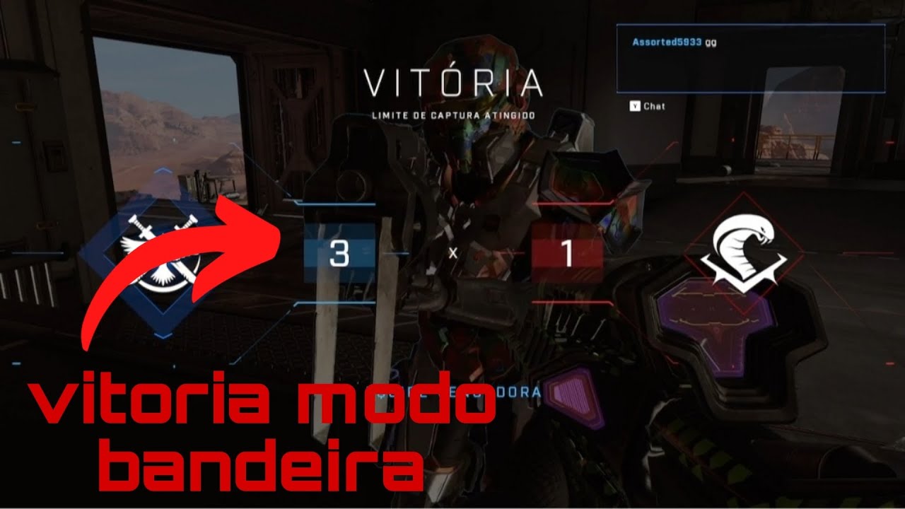 Halo infinite multplayer: vitoria modo bandeira