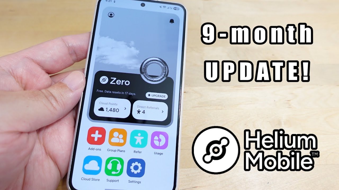 Helium Mobile (100% FREE Cell Service) 9-month UPDATE!
