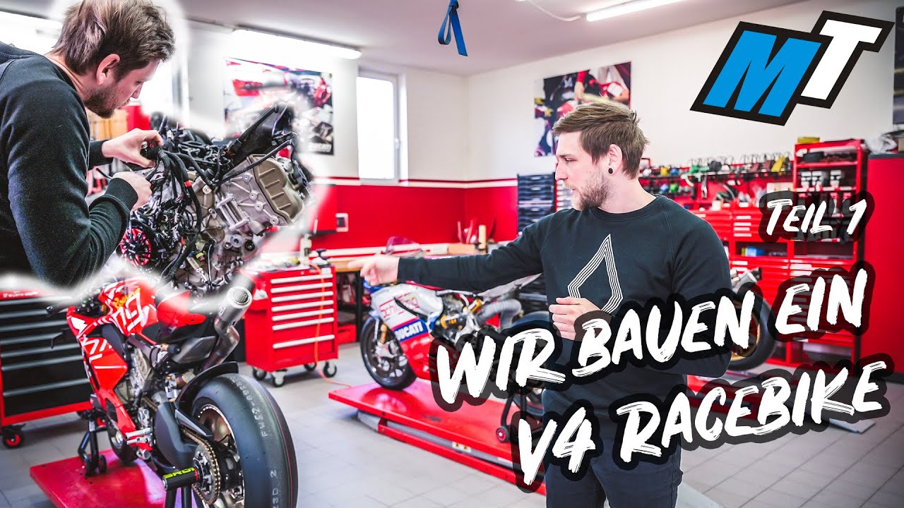 Aufbau Schilling SR02 | Teil 1  | Ducati Panigale V4 Racebike | Moko | OZ | H2O | ZARD | Mototech